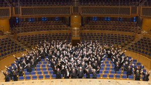 200 Jahre Musikverein: Ein großes "M" nach einem Sitzplan von Georg Lauer und großer Jubel über das anstehende außergewöhnliche Jubiläum