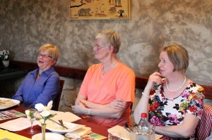 Rita Schwindt, Sabine Dahm und Ingeborg Kupferschmidt (v.l.n.r.)