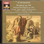 1988 - EMI 7 49164 2 1 CD © 1983/1988 Schumann: Requiem op. 148 . Requiem für Mignon op. 98b Fischer-Dieskau . Donath - Gedda . Soffel . Lindner . Andonian . Georg Städtischer Musikverein zu Düsseldorf Düsseldorfer Symphoniker Bernhard Klee