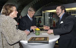 Frau van Meeteren, Karl-Heinz Dieckmann und John Fiore Bild: (c) Susanne Diesner