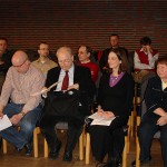 Mitglieder der Satzungskommission: v.l. Jens Billerbeck, Erich Gelf, Georg Lauer Dr. Anna-Caroline Gravenhorst, Gisela Kummert, Klaus-Peter Tiedtke war verhindert.