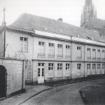 Aachen, "Quirinusbad", Fotografie, um 1900. Stadtarchiv Aachen Hier verstarb der Düsseldorfer Komponist Norbert Burgmüller, Sohn des 1. Düsseldorfer Musikdirektors (1812-1824) Johann August Franz Burgmüller