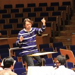 Andrey Boreyko bei der Orchesterprobe zu Schumanns "Adventlied" Bild: Georg Lauer