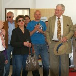 Manfred Hill, Annelies Böcker, Friedrich-Wilhelm Hempel und Prof. Dr. Dr. Gert Kaiser. Bild (c) Stadt Düsseldorf - Saskia Zeller