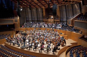 Die Komposition von O.G. Blarr verlangte einen riesigen Apparat im Orchester und bei den Chören. (c) Susanne Diesner