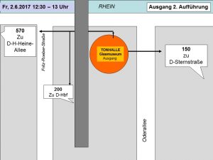 SingPause-Konzert am 02.06.2017 - 11.30 Uhr Abfahrt 1. Aufführung