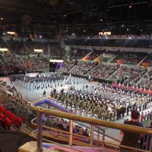 Beeindruckende Präzision - beeindurckende Musik beim Musikfest der Bundeswehr in Düsseldorf am 23.9.2017