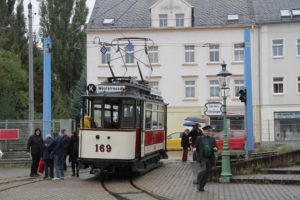 Im Straßenbahn-Museum