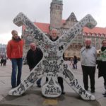 Düsseldorfer Radschläger sind natürlich auch in der Partnerstadt Chemnitz zu finden.