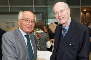 Dr. Sieghardt Rometsch mit Hartmut Haubrich (v.l.n.r.) © Thomas von der Heiden, Düsseldorf
