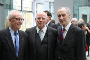 Dr. Peter Hölz, Manfred Hill, Dr. Edgar Jannott (v.l.n.r.)