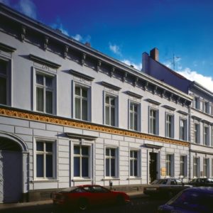 Heinrich-Heine-Institut auf der Düsseldorfer Bilker Straße, der Straße der "Romantik und Revolution"