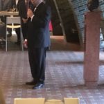 Manfred Hill begrüßt die Ehrengäste zum Festakt im "Grünen Gewölbe" der Tonhalle Düsseldorf