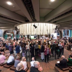 Musikvereinsfest: Der Chor begrüßt seine Gäste musikalisch