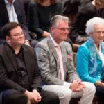 Pater Elias Füllenbach, Prof. Dr. Meyer-Falcke und Ingrid Jannott