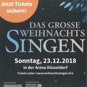 Das grosse Weihnachtssingen 2018