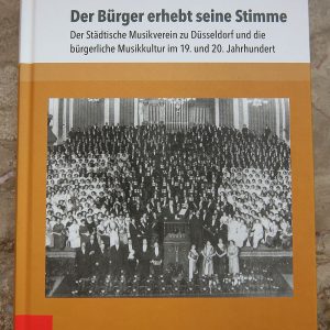 Der Bürger erhebt seine Stimme - Monografie von Dr. Nina Sträter zur Geschichte des Städtischen Musikvereins zu Düsseldorf, vorgestellt durch Oberbürgermeister Thomas Geisel im Rathaus am 18.12.2018. Foto: Young.