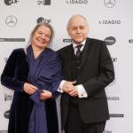 Adam Fischer mit Ruth Legelli-Verleihung des Opus Klassik Preises am 13. Oktober 2019 im Konzerthaus Berlin Foto: Markus Nass