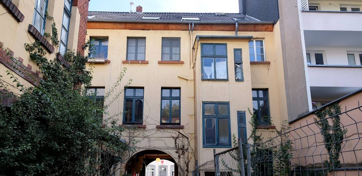 Schumannhaus Düsseldorf - Rückansicht am 14.10.2020