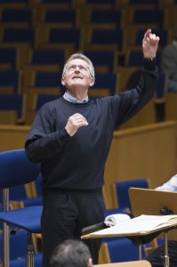 Bernhard Klee bei der Probe zu den "Faust-SAzenen" © Tonhalle Düsseldorf / Susanne Diesner Fotografie