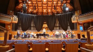 Ferdinand Hiller: Saul op. 80 - Oktober 2021 - Proben in der Tonhalle und immer alles unter Pandemie-Bedingungen (Foto: Georg Lauer)