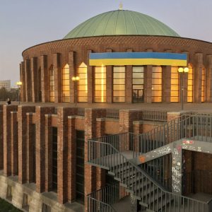 Tonhalle Düsseldorf in Solidarität mit dem geschundenen Ukrainischem Volk