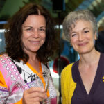 Christiane Oxenfort mit Clementine Schwander