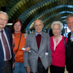 Friedrich Wilhelm Hempel, Ina Tamburrano, Dr. Edgar Jannott, >Ingrid Jannott, Wolfgang Rolshoven (v.l.n.r.)