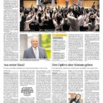 Titisee-Reise 2024: Während der Reise erschien dieser Artikel am 18.10. in der RP zum 80. Geb. des Ehrenvorsitzenden.