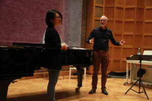 Rie Sakai und Stefan Schwartze (Photo credit: Musikverein)