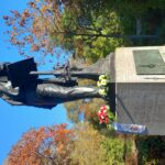 4.11.2024: Ehrung an Mendelssohns Todestag an seinem Düsseldorfer Denkmal