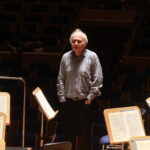 Adam Fischer bei der Orchesterprobe