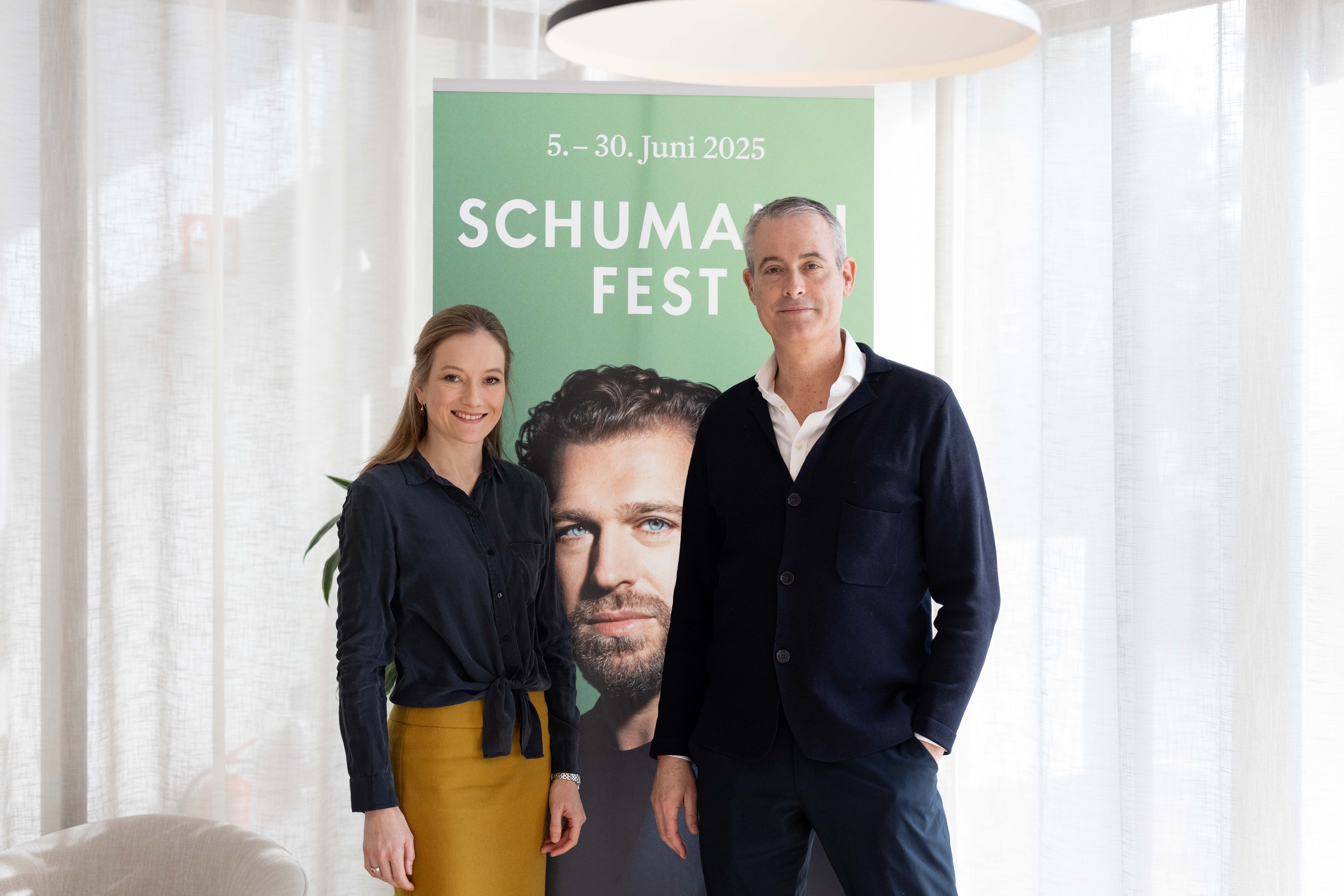 Schumannfest 2025: Pressekonferenz mit Festivalleiterin Maja Plüddemann und Intendant Michael Becker