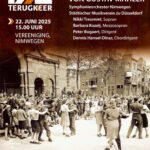 Das offizielle Konzertplakat zum Konzert in Nijmegen: Mahler2