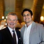 Dr. Wulff Aengevelt mit Rajiv Strauß, dem stellvertretenden Leiter des Kulturamtes