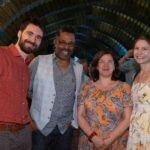 Dragan Milicewicz, Mauricio Virgens, Maria Carreras und Dr. Patrizia Bieber von der Uni-Tübingen
