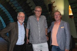 Stefan Schwartze (Musikvereinsvorsitzender), Klaus Kampling-Zink (Schatzmeister des Musikvereins und Dirk Weuthen (Kulturamt)