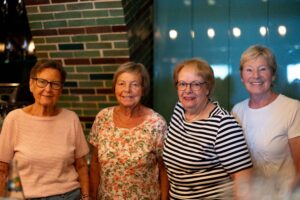 Großen Dank an das Catering-Team (hier ohne die Chefin: Karen Baasch, Marianne Rasp, Kathi Arlt, Tina Koske (v.l.n.r.)