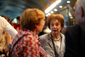 Annelies Böcker im Gespräch it Jutta Scholl