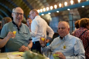 Peter Kraus und Hans-Peter Hill (v.l.n.r.)