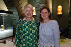 Die Singleiterinnen Ulrike Eitel und Beate Rademacher (v.l.n.r.)