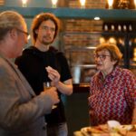 Jutta Scholl, ehemalige Leiterin der Musik-Bibliothek im Gespräch mit Gästen