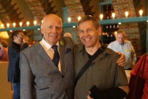 Tobias Liebezeit und Manfred Hill