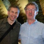Tobias Liebezeit (l.) mit Gisbert Brandt - SingPause Köln