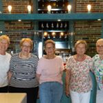 Das komplette Catering Team- Tina Koske, Kathi Arlt, Karen Baasch, Marianne Rasp, Franzis Hill (v.l.n.r.)