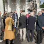 12.9.2025: Eine kleine Schar bei der kleinen Feierstunde zum 185. Hochzeitstag der Schumanns