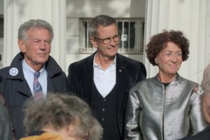 12.9.2025: Wolfgang Rolshoven, Bürgermeister Josef Hinkel, Dr. Irmgard Knechtges-Oberecht