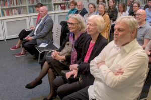 12.9.2025: v.l. Dr. Ingrid Bodsch und Elisabeth Wesche, die mit ihrer Unterstützung das Konzert ermöglichte.