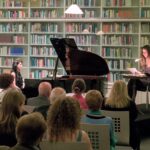 12.9.2025: Cătălina Butcaru und Claudia Hübbecker (v.l.) beim Konzert im Heinrich-Heine-Institut