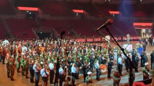 Musikfest der Bundeswehr: Proben für das Finale mit mehr als 700 Mitwirkenden